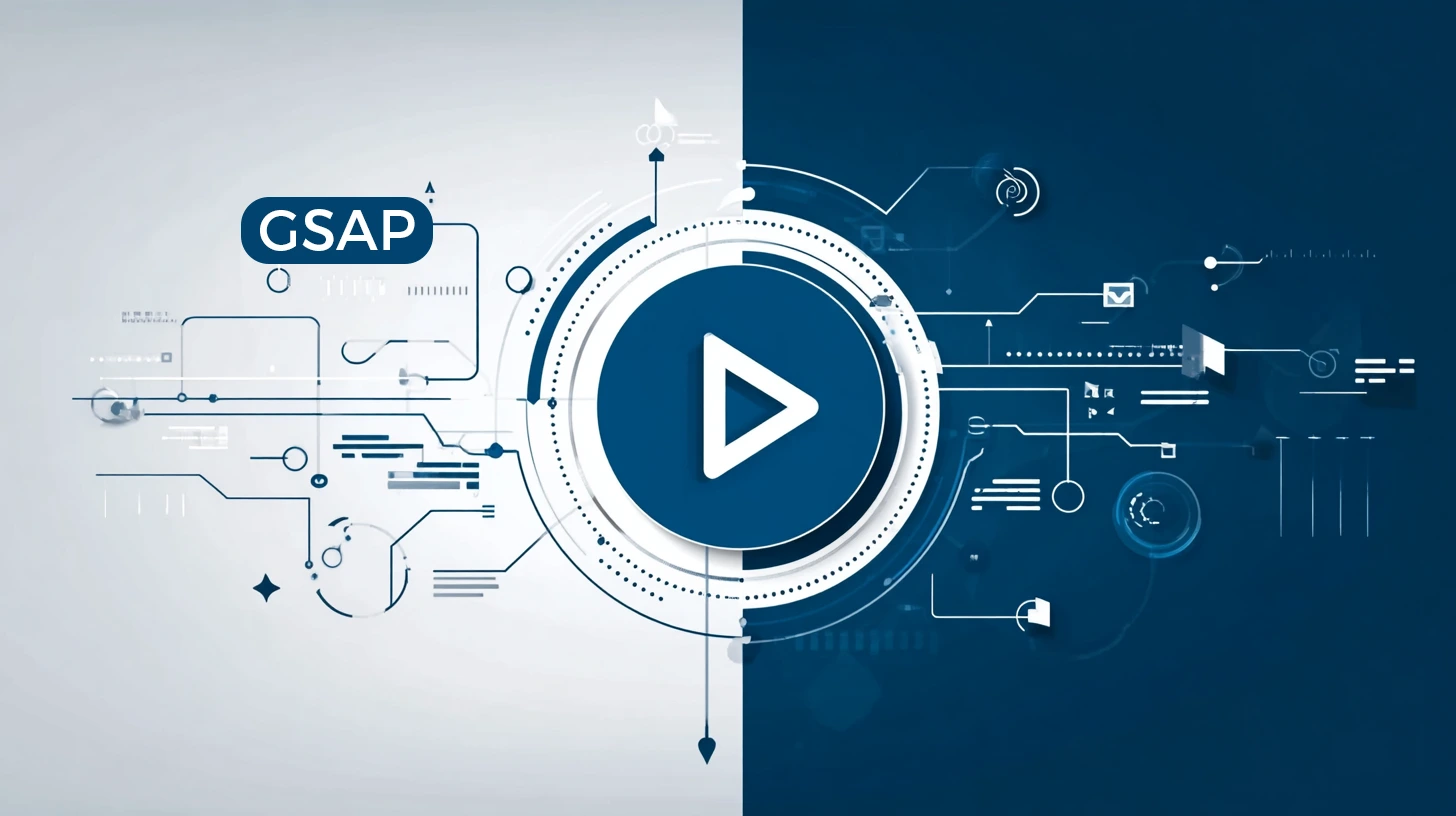 Een demonstratie van vloeiende GSAP-animaties en interactief webdesign voor een high-end gebruikerservaring.